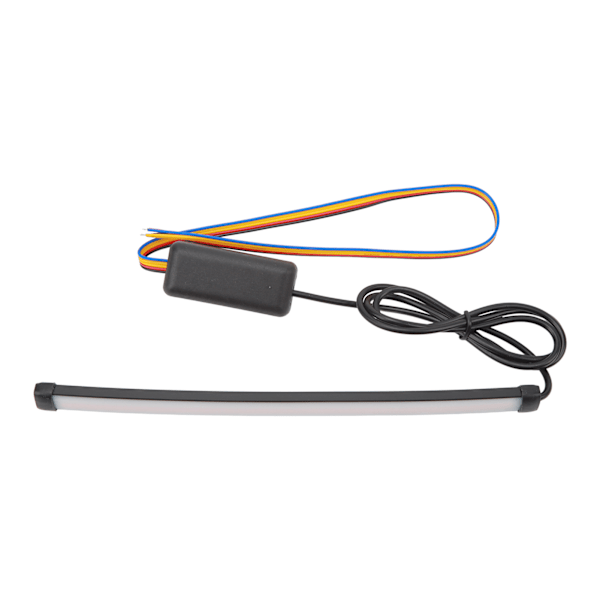 12V takajarruvalo virtaava amber ja punainen stop-signaalivalo autoon moottoripyörään sähköajoneuvoon 20cm / 7.9in