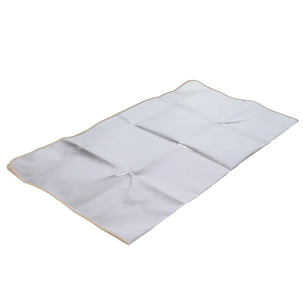 Kvadratisk eldgropmatte for plenbeskyttelse Brannisolasjonsmatte for grill 60x60 tommer