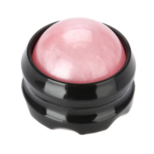 Massage Roller Ball Massager Kroppsterapi Fot Höft Avslappning Stress Release (Rosa)
