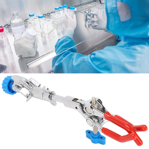 Labs Klemme Universal 3 Klo Multifunksjonell Enkel Justering Laboratorieutstyr