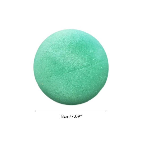 18CM Ljudlös Boll Svamp Mjuk Studsande Boll Brusreducering Barn Inomhus Sport Svamp Racketboll