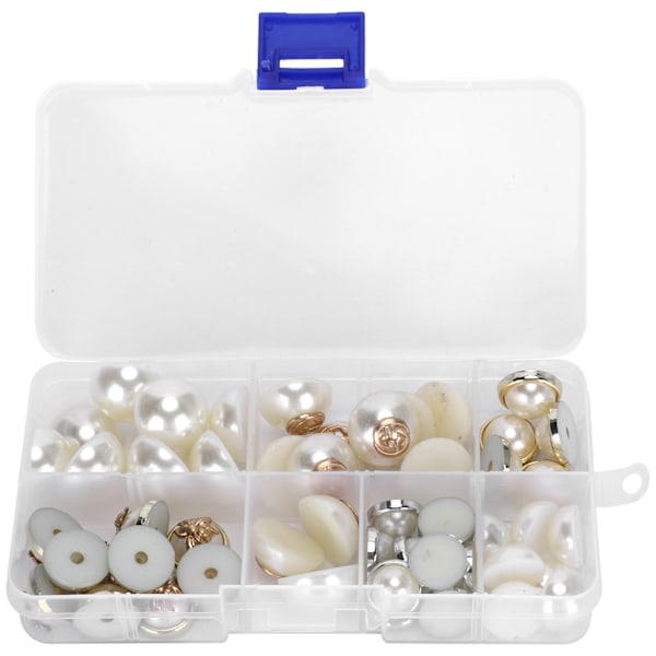 Flatback Pearl Plastic Half Round Mobile Phone Case DIY Accessories Craft Decorations