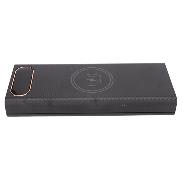 8x21700 case power Pikalataus 22,5 W DIY Power Bank Box 15 W langaton lataus 21700 akkukotelo musta