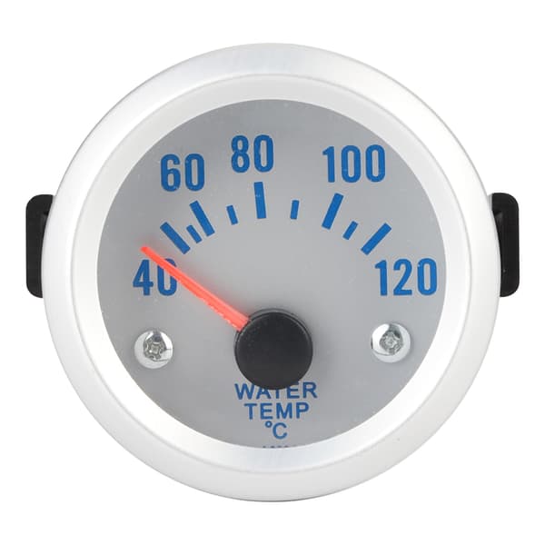52mm 2' Universal Car Motor Digital Blue LED Water Temp Temperature Gauge 40-120℃ Range