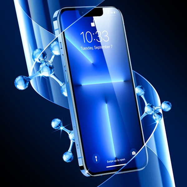 3 st skärmskydd i härdat glas för iPhone 13 Pro Max 6,7 tum mobiltelefon