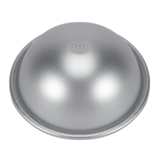 10 cm halvcirkelformet form aluminium halvkugle chiffon kageform bikini kage dessert budding bageform