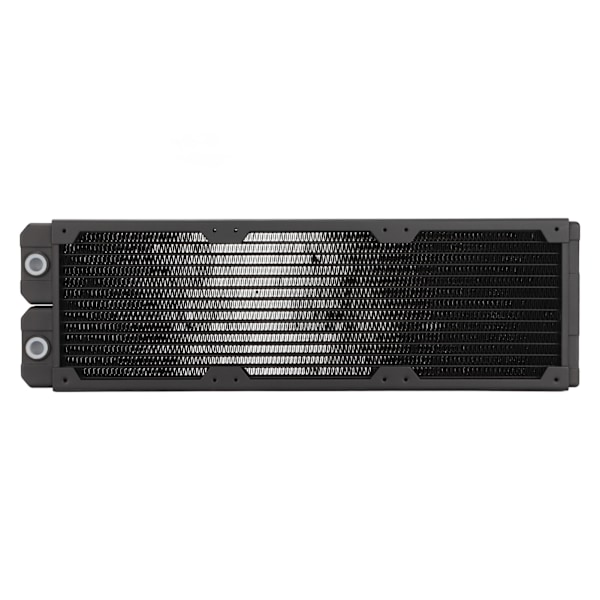 Vattenkylningsradiator i röd koppar, mässing och stål, G1/4-gänga, 14 rör, snabb värmeavledning, vattenkylningsvärmeväxlare