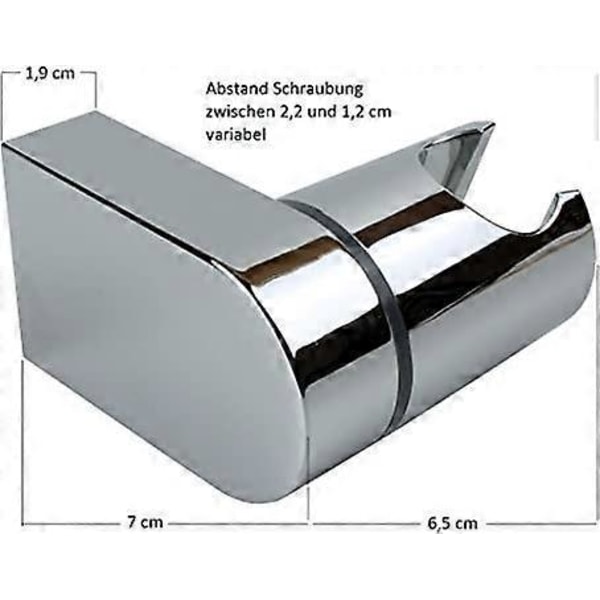 Brusehovedholder, Justerbar Holder Til Badevrelsestilbehr Uden Boring Brusehoved Holder Bruseholder