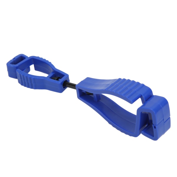 AT‑1 Arbetshandskklämma Plastsäkerhetsarbetshandskhållare Hängare Arbetsklämma Anti Lost ClipBlå