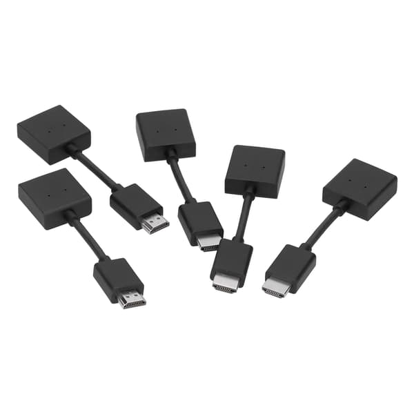5 st HD Multimedia Interface förlängningskabel hane till hona adapteromvandlare 4K