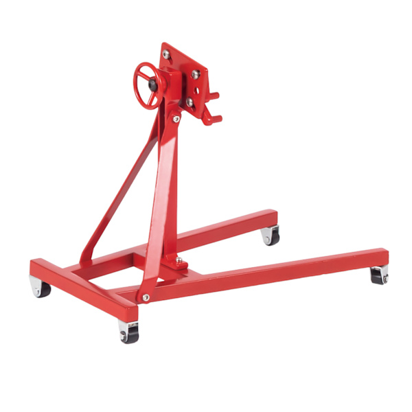 RC Motor Kranhænger Model Motor Reparation Flip Bracket Stand Universal dekoration til 1/10 skala køretøj