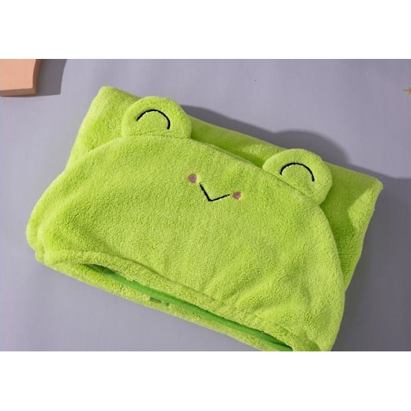 Børne Strandponcho Kappe Unisex 65x65cm til Svømning og Badning