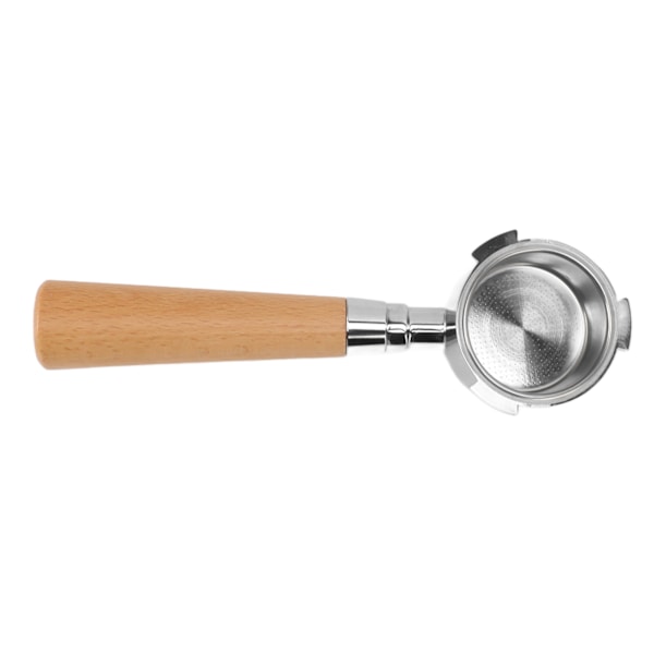 Kaffe Bottenlös Portafilter 3 Öron Ultra Fint Porfilter Ergonomisk Avtagbart Bottenlöst Handtag för Kaffebutik