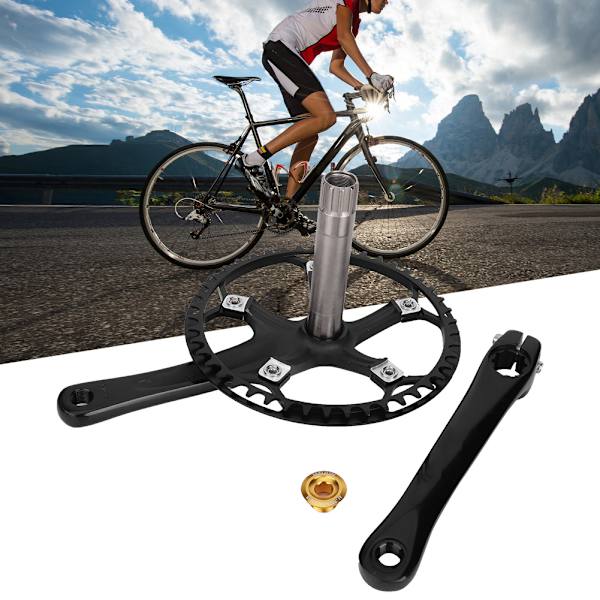 Aluminiumlegering Cykel Enkelt Hastighed Hul Integration Krank Lejring Konvertering Krank Cykel Tilbehør 47T