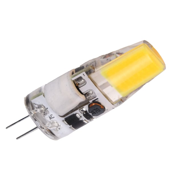 G4 LED COB-lampa 5W 600LM Silikonkrona Taklampa Glödlampa AC/DC 12V 4,2x1,3cm Naturligt ljus 4000-4500K