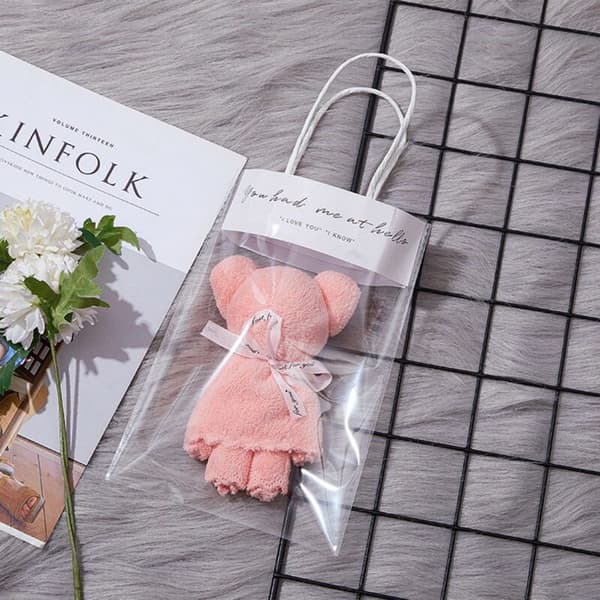 Bear Towel Hand Gift Holiday Activities Opening Small Gifts Graduation Practical Gifts Polyester