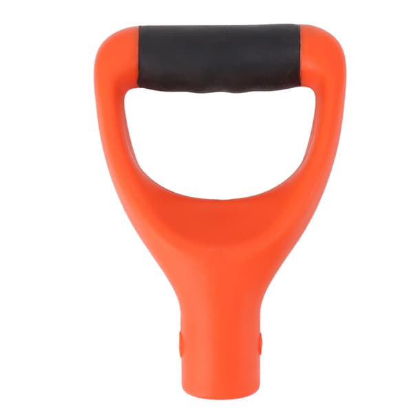 3,2 cm Spadhandtag Ergonomisk Design Multifunktionell Robust Spade D Grepphandtag för Grävning Krattverktyg Orange