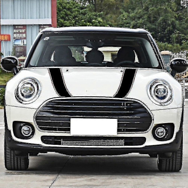Auton konepellin tarra raidat tarrat sisustus Mini Cooper S Jcw R55 R56 R60 R61 F54 F55 F56 F60 Countryman lisävarusteet H