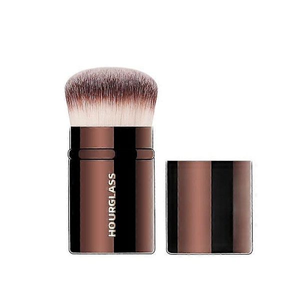 Hourglass Meikkisivellin Nro 22 Sisäänvedettävä Poskipunasivellin Pehmeä, Ihoystävällinen Kuitu Muotisuunnittelu Yksittäinen Kasvosivellin