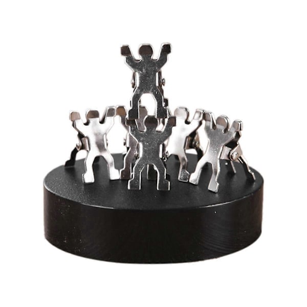 Magnetisk Skrivbords Skulptur Leksak - Fritt Svingande, DIY Heminredning