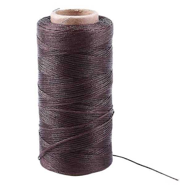 260M 150D 1MM Läder Sömnad Vaxad Tråd Handnål Snöre Hantverk DIY :