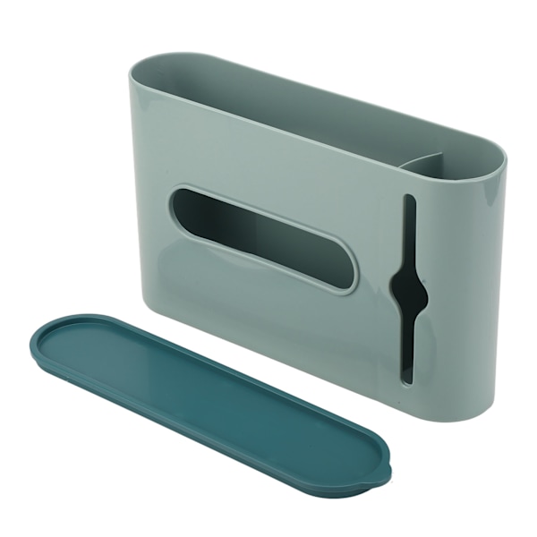 Matvarupåse Dispenser Synligt Fönster Design Stor Kapacitet Dammtätt Lock Plastpåse Organizer för Kök Sovrum Grön