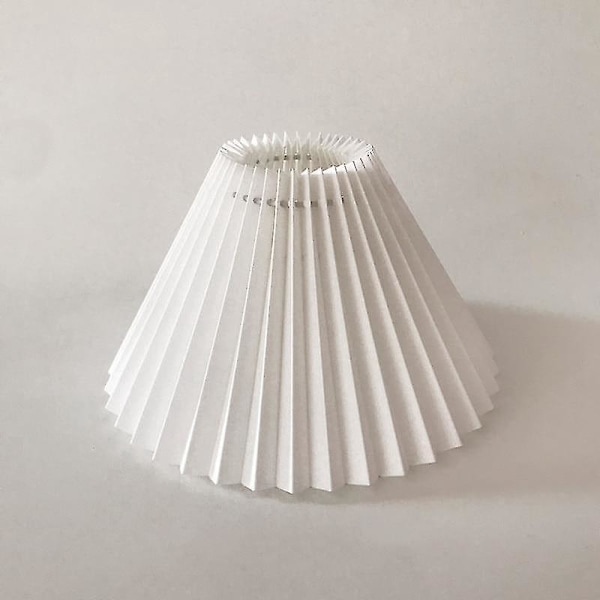 Yamato-stil Vintage Flerfärgade Plisserade Lampskärmar Dia 45cm H26cm Kaffe