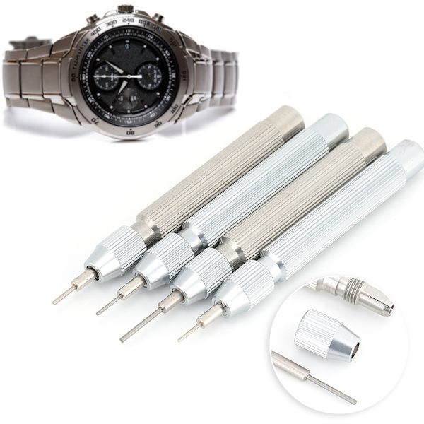 4st rostfritt stål 0,7 0,8 0,9 1,0 Watch Punch Watch Band Link Pin Remover Tool