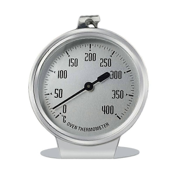 Ugn- och Grilltermometer, Ugnstermometer, Grill-/Röktermometer, Stor Display Visar Tydligt Angivna Temperaturer För