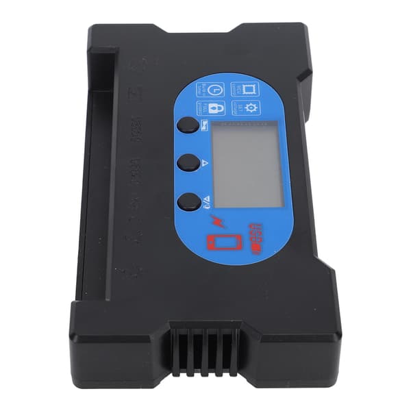 Solladdare HD-skärm Dubbla USB Typ C DC Snabbladdning Multiskydd Solpanelsregulator 30A
