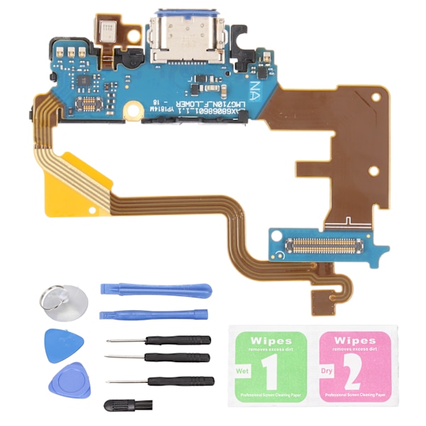 USB-latausportin liitinjohdon joustava kaapeli LG G7 ThinQ G710tm US -versioon