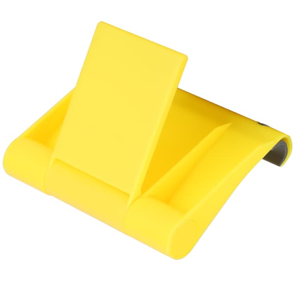 Mobiltelefonholder Gul Universal Tablet Multifunktionel Roterende Sammenklappelig Holder