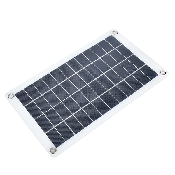7.5W 12V Solpanel Laddare Monokristallint Kisel Utomhus Bärbar Strömförsörjning