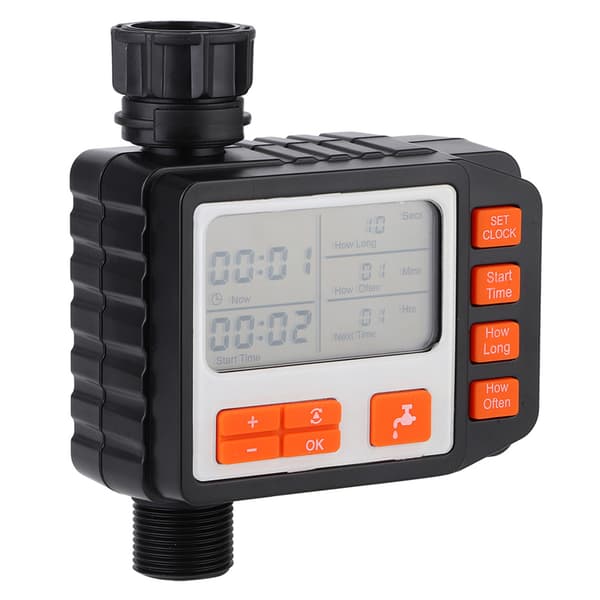 Elektronisk Havevandingsur Automatisk Vandingsregulator LCD-display