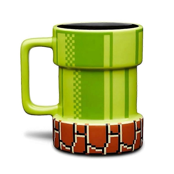 Warp Pipe Kopp Keramisk Kaffekrus Gave til Gamer, Pappa