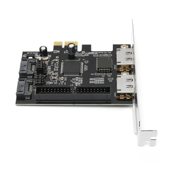 Adapterkort PCIe til SATA ESATA IDE PCB Network Converter Computerhardware med driver-cd