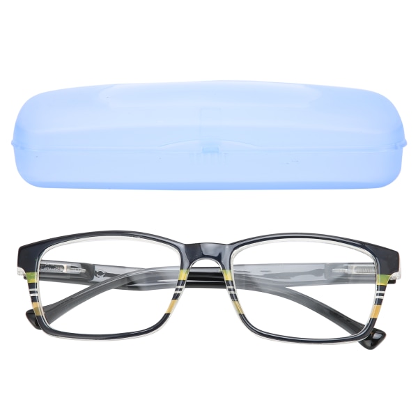 Briller Briller High Definition AntiSlip læsebriller til kvinder Mænd Ældre(+200 )