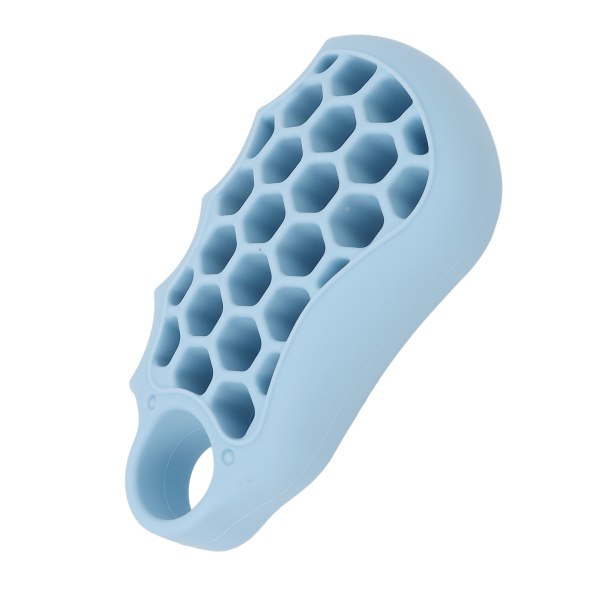 Håndgrebsforstærker Bærbar Silikone Blød Elastisk Ergonomisk Finger Træner Grip Strength Trainer Lyseblå 30LB