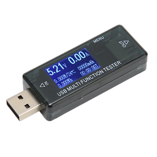 USB-testare Spänningsströmdetektering LCD-display Hög noggrannhet USB-effektmätare 0‑5,5A 4‑30V