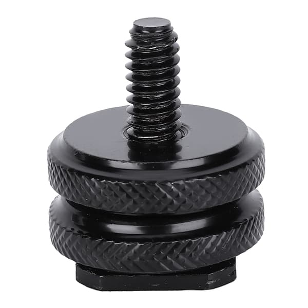 Tripod Skrue til Flash Hot Shoe Mount Adapter til Kamera Camcorder