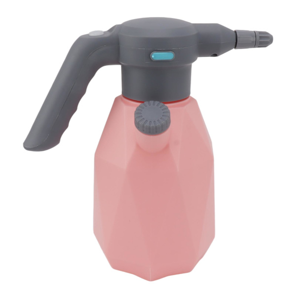2L elektrisk sprøyte Hjem Hage Liten Oppladbar Sprøyte Sprinkler Automatisk Vannings Sprøyte Rosa med Universal Hode