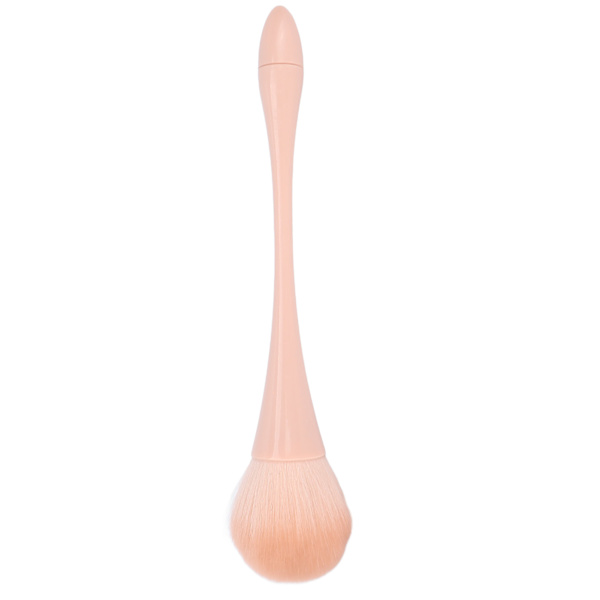 Neglekunst støvbørste myke bust lange håndtak neglepulver rengjøring blush sminkebørste for salong hjem