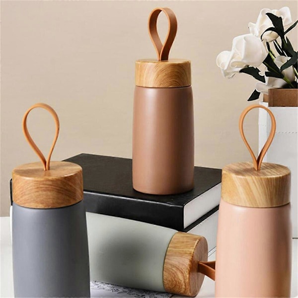 Isolerad Kaffemugg Rostfritt Stål Tumbler Vattenmugg Termisk Kopp, A