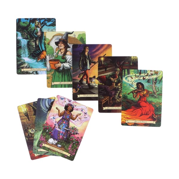 Framtidsberättande Ödesdivination Kort Bärbart Party Tarotkortlek Brädspel Gåva