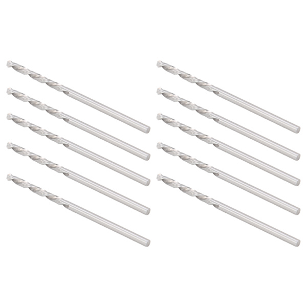 10 st spiralborrset set rakt skaft industritillbehör 1,55 mm