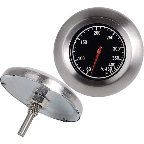 Analog köttermometer i rostfritt stål BBQ-termometer för utomhusbruk Rökning BBQ Gasugn BBQ Grill Kött
