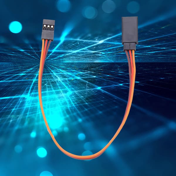 10 stk. JR Han til Hun Servo Forlængerledning Kabel til RC Futaba 500mm