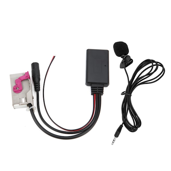 Bil Bluetooth-modul AUXIN-kabel trådløs mikrofonadapter erstatning til A3 A4 A6 A8 TT R8 RNSE 32Pin DC12V