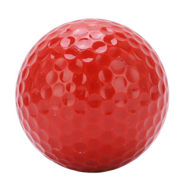 2-kerroksinen golf kelluva pallo kelluva vesirata ulkourheilugolfharjoituspallot punaiset