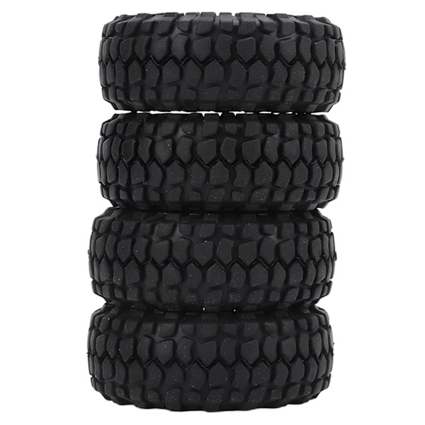 RC-auton renkaat ja vanteet Axial SCX24 -mallille 1/24 Kauko-ohjattavan auton päivitystarvikkeet Punainen